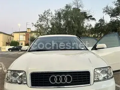 Usado Audi A6 165 CV (121 kW) 2001 Blanco Berlina