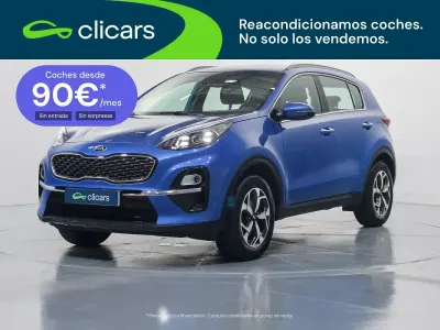 Usado Kia Sportage Plus 132 CV (97 kW) 2019 Azul SUV