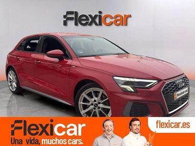 Usado Audi A3 116 CV (85 kW) 2021 Rojo Berlina