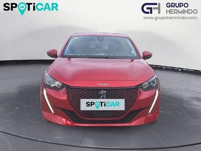 Usado Peugeot e-208 Allure 100 kW (136 CV) 2020 Rojo Utilitario