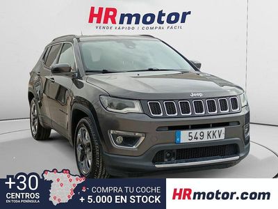 Marrón Usado 2018 Jeep Compass Limited SUV | 15.490 € (Precio justo)