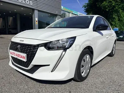 Usado Peugeot 208 Active 100 CV (73 kW) 2021 Blanco Utilitario