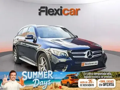 Usado Mercedes GLC250 204 CV (150 kW) 2018 Negro SUV