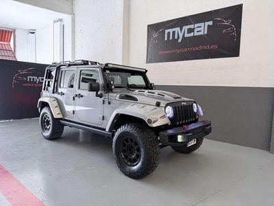 Usado Jeep Wrangler Unlimited Rubicon 284 CV (208 kW) 2015 Gris SUV