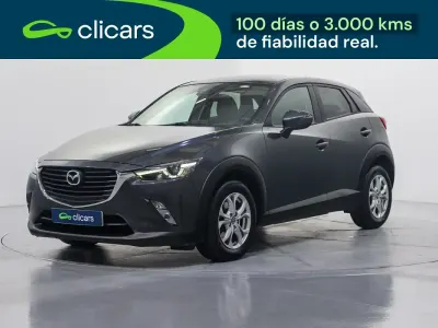 Usado Mazda CX-3 Style 105 CV (77 kW) 2016 Gris / plata SUV