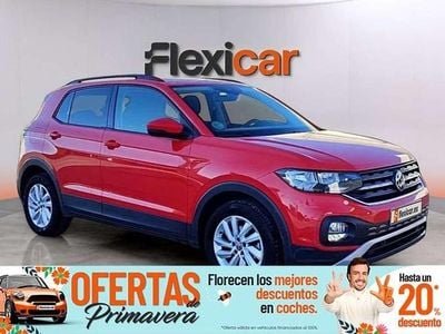 Usado VW T-Cross Advance 95 CV (69 kW) 2021 Rojo SUV