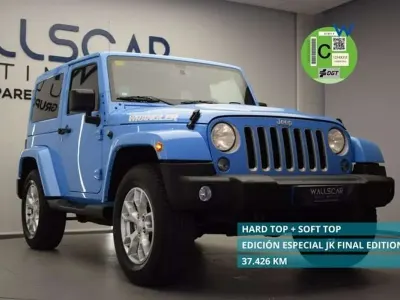 Usado Jeep Wrangler 200 CV (147 kW) 2018 Azul SUV