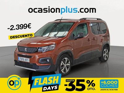 Marrón Usado 2018 Peugeot Rifter GT-line Monovolumen | 14.950 € (Precio justo)