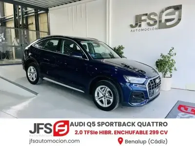 Begagnad Audi Q5 299 HK (219 kW) 2021 Blå SUV