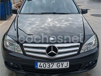 Negro Usado 2010 Mercedes C200 Elegance Berlina | 8700 € (Buen precio)
