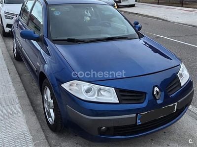Usado Renault Mégane II Authentique 100 CV (73 kW) 2007 Azul Berlina