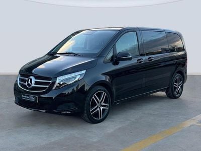 Usado Mercedes V220 Avantgarde 163 CV (119 kW) 2019 Negro Monovolumen