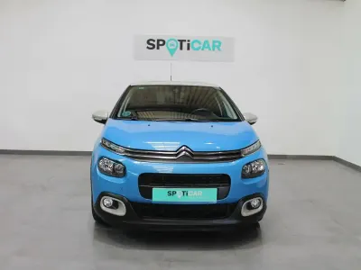 Usado Citroën C3 Feel 99 CV (72 kW) 2018 Azul Utilitario