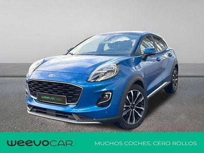 Azul Usado 2023 Ford Puma Titanium X SUV | 27.800 € (Caro)
