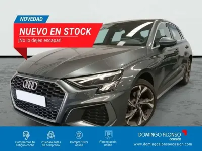 Usado Audi A3 S-Line 204 CV (150 kW) 2022 Gris Berlina