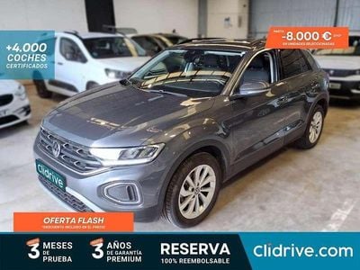 Usado VW T-Roc Life 116 CV (85 kW) 2023 Gris SUV
