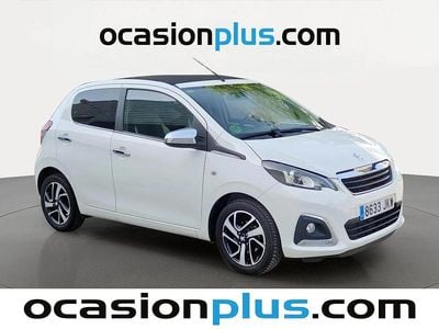 Begagnad Peugeot 108 Allure 69 HK (50 kW) 2015 Vit Halvkombi