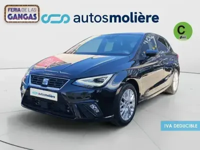 Usado Seat Ibiza FR 115 CV (84 kW) 2025 Negro Utilitario