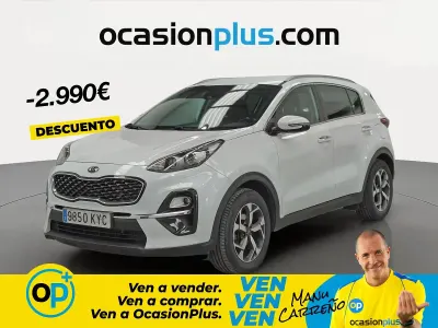 Usado Kia Sportage Plus 115 CV (84 kW) 2019 Blanco SUV