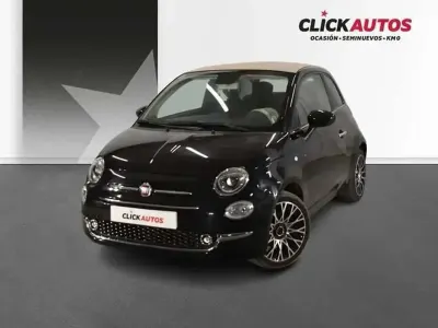Usado Fiat 500 Dolcevita 71 CV (52 kW) 2023 Negro Descapotable