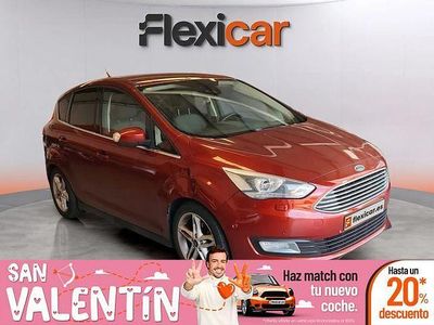 Usado Ford C-MAX Titanium 125 CV (91 kW) 2018 Rojo Monovolumen
