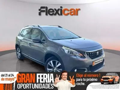 Usado Peugeot 2008 Access 82 CV (60 kW) 2016 Gris SUV