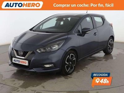 Usado Nissan Micra Acenta 92 CV (67 kW) 2022 Gris Utilitario