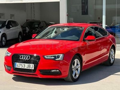 Usado Audi A5 Sportback 150 CV (110 kW) 2015 Rojo Utilitario