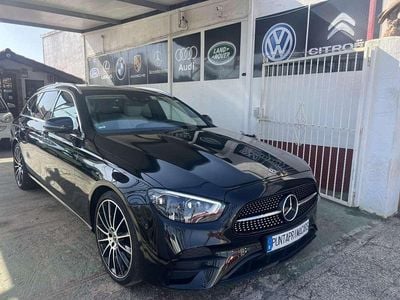 Usado Mercedes E200 197 CV (144 kW) 2021 Negro Familiar