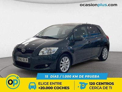 Usado Toyota Auris Sol 126 CV (92 kW) 2009 Verde Utilitario