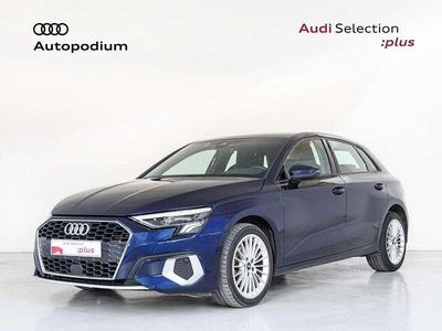 Usado Audi A3 Sportback Advanced 116 CV (85 kW) 2022 Azul Utilitario