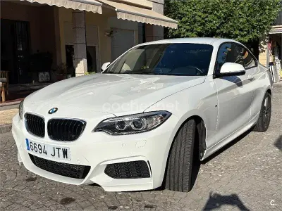 Usado BMW 218 Shadowline 136 CV (100 kW) 2016 Blanco Coupe