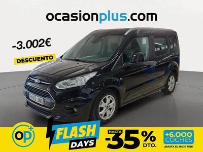Usado Ford Tourneo Connect Titanium 120 CV (88 kW) 2016 Negro Monovolumen