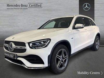 Usado Mercedes GLC300 AMG line 194 CV (142 kW) 2020 Blanco polar  pintura unicolor
