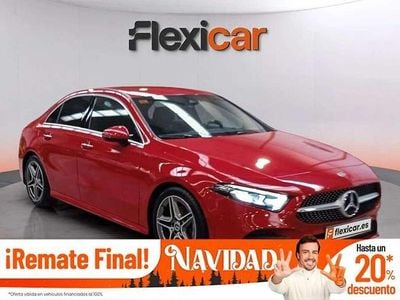 Rojo Usado 2019 Mercedes A200 Berlina | 21.490 € (Buen precio)