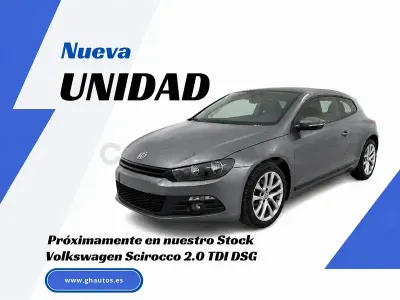 Usado VW Scirocco 140 CV (102 kW) 2010 Gris / plata Coupe