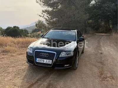 Usado Audi A6 190 CV (139 kW) 2010 Negro Berlina