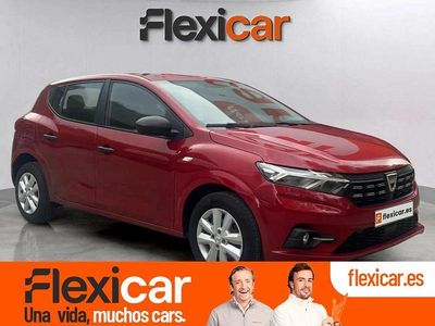 Usado Dacia Sandero Comfort 91 CV (66 kW) 2022 Rojo Utilitario