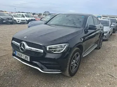 Usado Mercedes GLC300e 306 CV (225 kW) 2022 Negro SUV