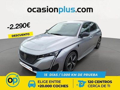 Usado Peugeot 308 GT 130 CV (95 kW) 2024 Gris
