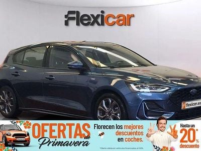 Usado Ford Focus ST-Line 125 CV (91 kW) 2023 Azul Berlina