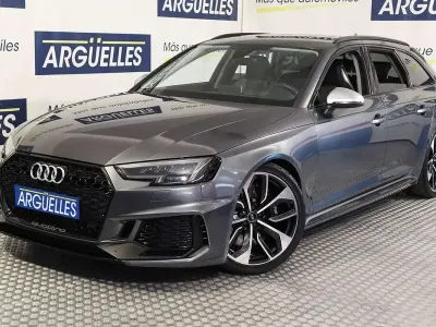 Usado Audi RS4 450 CV (330 kW) 2018 Gris Familiar