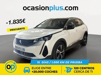 Usado Peugeot 3008 GT 130 CV (95 kW) 2022 Blanco SUV