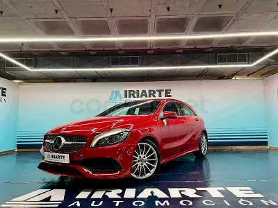 Usado Mercedes A200 150 CV (110 kW) 2018 Rojo Berlina