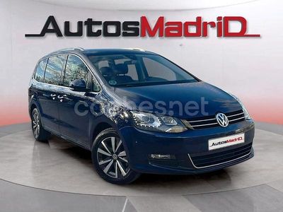 Usado VW Sharan Advance 150 CV (110 kW) 2021 Azul Monovolumen