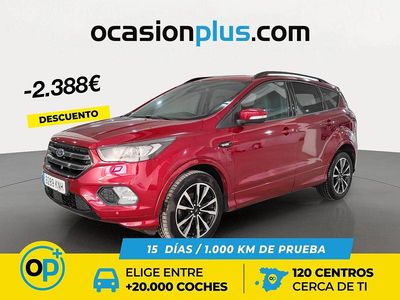 Rojo Usado 2018 Ford Kuga ST-Line SUV | 15.200 € (Un poco caro)