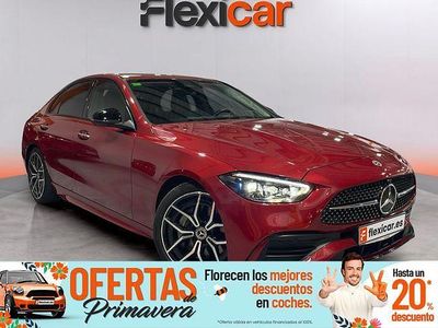 Usado Mercedes C200 204 CV (150 kW) 2022 Rojo Berlina