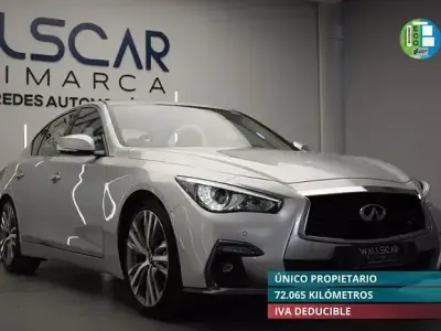 Usado Infiniti Q50 Sport Tech 364 CV (267 kW) 2019 Gris Berlina