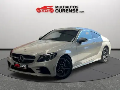 Usado Mercedes C220 194 CV (142 kW) 2022 Blanco Coupe