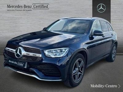 Cavansitblau metallic paint Usado 2022 Mercedes GLC300 AMG line | 46.900 € (Buen precio)